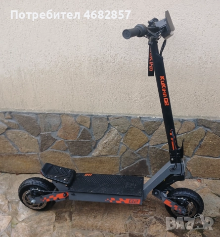 Електрическа тротинетка KUKIRIN G2 В ГАРАНЦИЯ, снимка 6 - Други спортове - 52794637