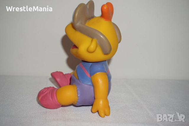 Ретро винилова фигурка Baby Scooter от телевизионен сериал Muppet Babies 1988г, снимка 4 - Колекции - 52178185