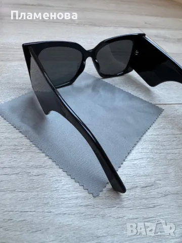 Дамски черни слънчеви очила с дебела рамка , снимка 7 - Слънчеви и диоптрични очила - 49357921