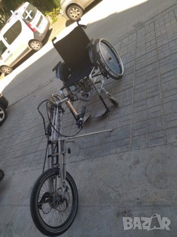 Ръчен велосипед за трудно подвижни хора, снимка 3 - Инвалидни колички - 36679895