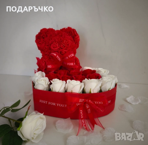 Луксозна кутия със сапунени рози, снимка 3 - Други - 52925566