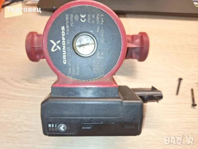  За ремонт или за части циркулационна помпа Grundfos, помпа UPS 2 25-80 180 1x230V 50Hz 9H @A, снимка 2 - Водни помпи - 56183691