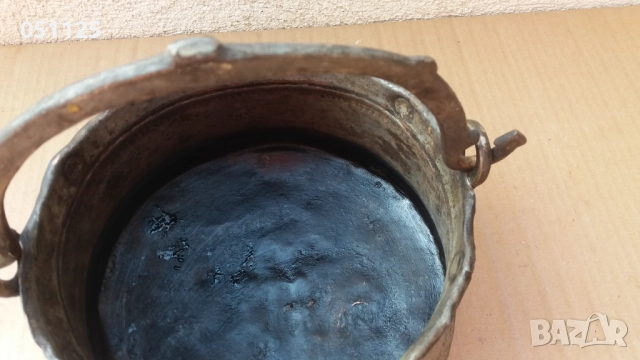 възрожденско малко бакърче, сватбарско , снимка 6 - Антикварни и старинни предмети - 52380529