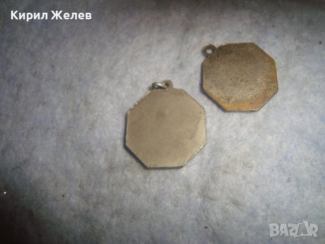 ДВА СТАРИ ПОСРЕБРЕНИ ПЕНДАНТА АРТ МЕДАЛОНИ СТОМАНЕН и БРОНЗОВ ЗОДИАК 28331, снимка 6 - Антикварни и старинни предмети - 37719558