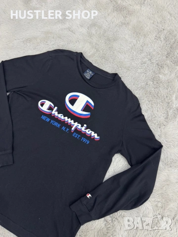 Мъжка блуза CHAMPION. Размер S, снимка 2 - Блузи - 54272260