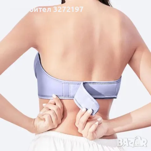 USB Електрически масажор за гърди Интелигентна вибрация Нагряване Горещ компрес, снимка 7 - Масажори - 48111948