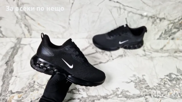Nike Мъжки Черни Маратонки👟Мъжки Спортни Обувки В Черен Цвят Найк, снимка 2 - Маратонки - 48919652