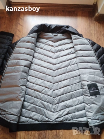 Armani Exchange - страхотно Пухено яке ХЛ, снимка 10 - Якета - 52565909