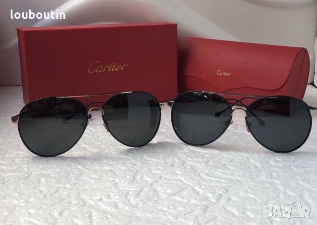 Cartier 2020 висок клас мъжки слънчеви очила, снимка 12 - Слънчеви и диоптрични очила - 30789903