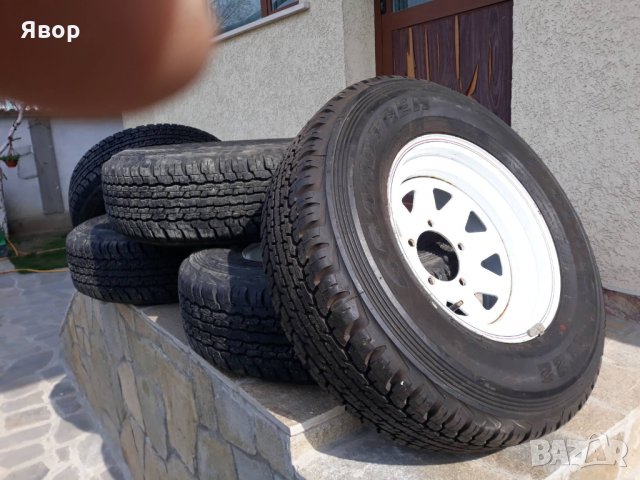 Гуми всесезони 5бр Dunlop Grandtrek at22 235/75/15, снимка 2 - Гуми и джанти - 30290428