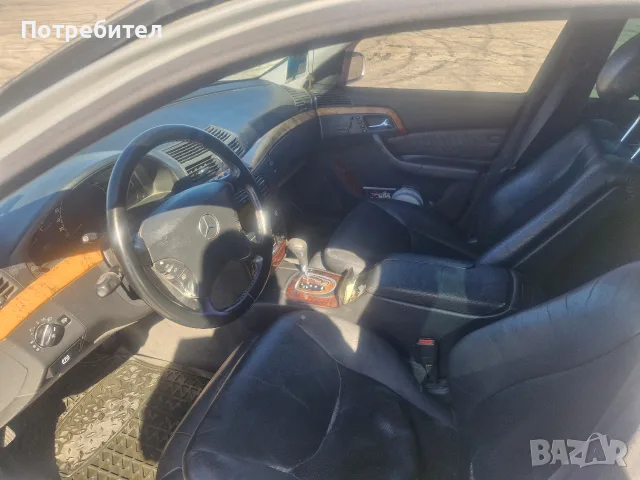Mercedes w220 s320 benzin gaz, снимка 13 - Автомобили и джипове - 56342946
