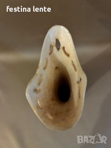 Ваза с Св.Георги изработена от животинска кост, снимка 4 - Други ценни предмети - 52319062