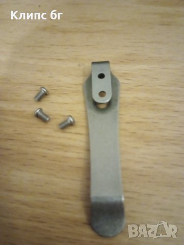 Стоманен дълбок клипс , снимка 2 - Ножове - 42068877