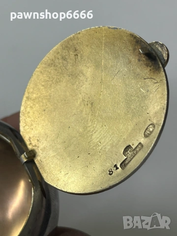 Оригинална имперска сребърна кутийка Fabergé, Русия, преди 1917 г., със сертификат, снимка 18 - Колекции - 53087534