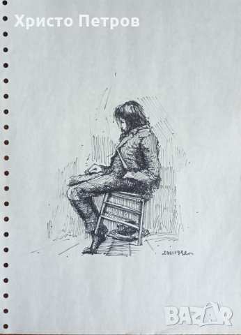 ГРАФИКА - БГ АВТОР, ПОДПИСАНА, снимка 4 - Картини - 35578376