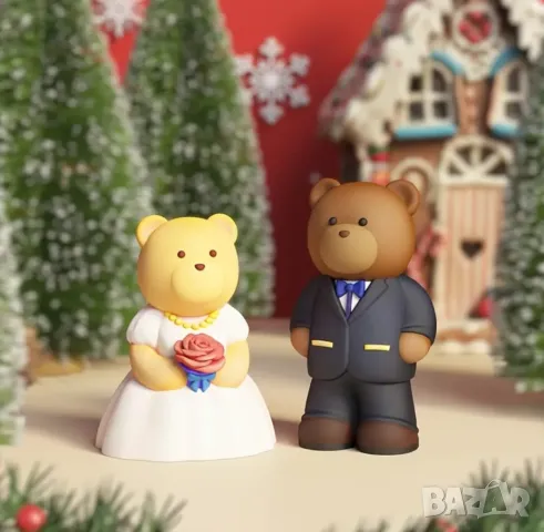 Молд мечета младоженци комплект два броя НАМАЛЕНИ, снимка 4 - Форми - 48790126