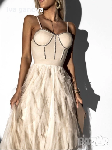 Дамска рокля , снимка 2 - Рокли - 53965604