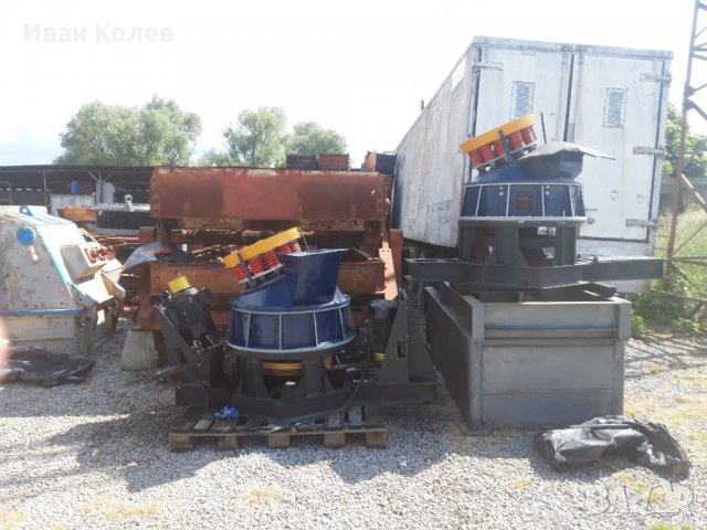 Дисково-конусна трошачка ДТ-800, снимка 4 - Други машини и части - 30057779