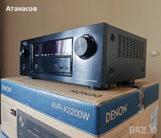 Denon AVR X 2200 W Dolby Atmos Bluetooth Wi-Fi HDMI USB Network 4K , снимка 3 - Ресийвъри, усилватели, смесителни пултове - 51750181