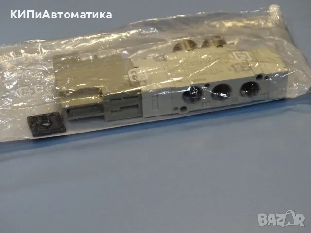пневматичен разпределител SMC SY5120-5Y0-C6F-Q Solenoid Valve 24VDC, снимка 6 - Резервни части за машини - 47673049