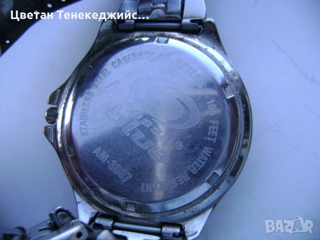 Продавам 2 кварцови часовника FOSSIL,Q&Q , снимка 3 - Мъжки - 30479872
