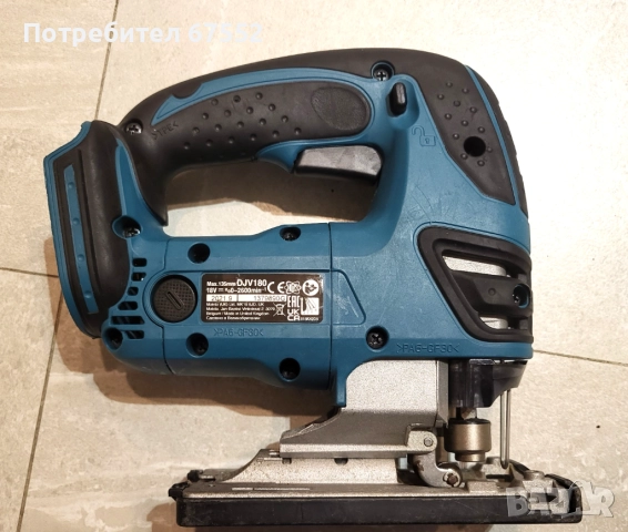 Акумулаторно зеге Makita DJV180. Без батерии и зарядно, само машината. Цената е крайна!, снимка 2 - Други инструменти - 52591049