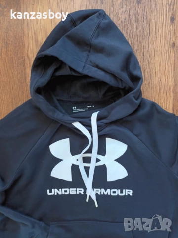 Under Armour Fleece Big Logo Hoodie - страхотно мъжко горнище р-р L, снимка 5 - Суичъри - 51963453