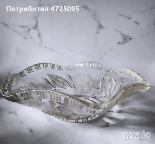 Кристална фруктиера, снимка 3 - Други - 53304352