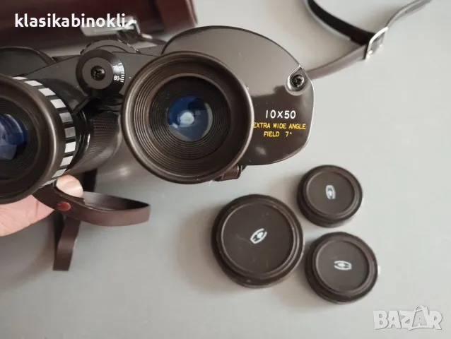 ТОП Супер Ловен Японски Бинокъл--10х50--CHINON-COUNTRYMAN , снимка 3 - Екипировка - 49684282