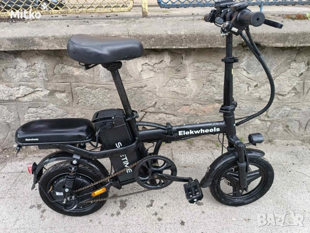 18 цола електрически алуминиев велосипед с 7 , снимка 11 - Велосипеди - 54224035