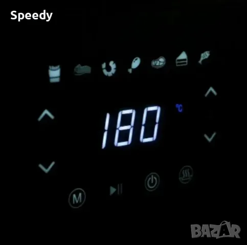 Фритюрник с горещ въздух Sokany SK-ZG-8043, 8л., 2000W, снимка 6 - Мултикукъри - 56158186