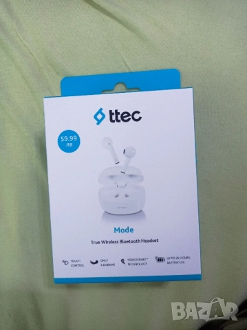 продавам безжични слушалки неразпечатани, снимка 2 - Безжични слушалки - 52510498