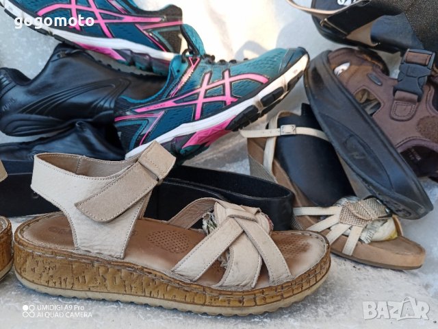 дамски сандали, 100% естествена кожа - и отвън и отвътре+ стелката от естествена кожа , 36 - 37, снимка 2 - Сандали - 44148711