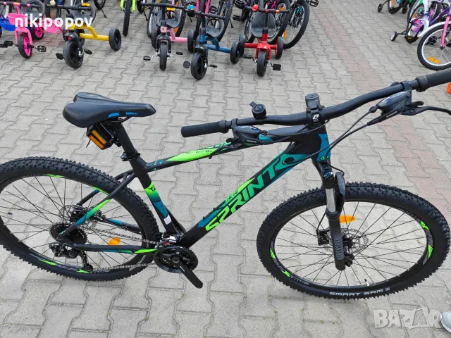 Промо велосипед 27.5" Sprint APOLON черен/син, снимка 3 - Велосипеди - 56070741