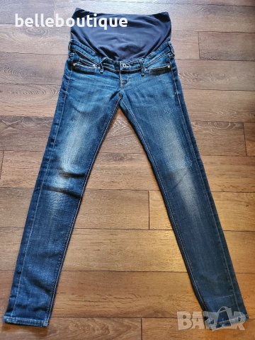 Страхотни скини еластични джинси за бременни 36 номер , снимка 3 - Дрехи за бременни - 37337920