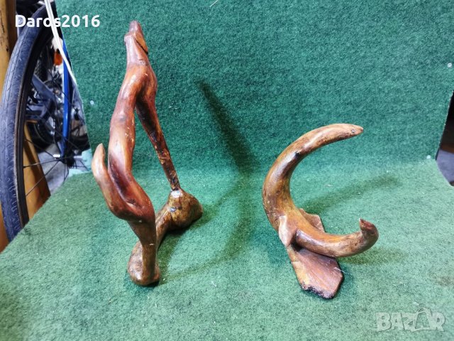 Дървени статуетки, ръчна изработка, снимка 6 - Статуетки - 40011261