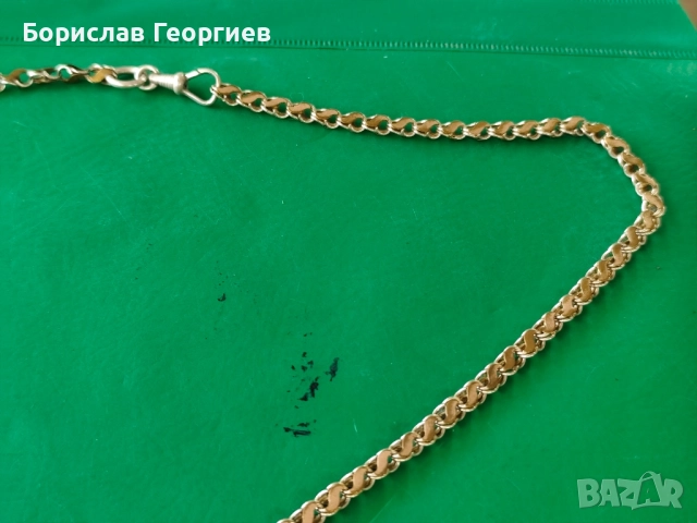 Стар сребърен кюстек за джобен часовник 0.800, снимка 3 - Антикварни и старинни предмети - 52522273