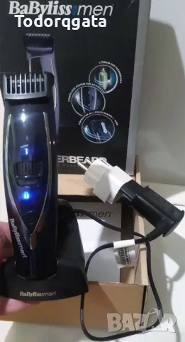 Babyliss Beard Trimmer Машинка Тример за Брада Различни Дължини 1-15мм Мъже Подарък