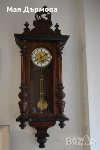 стеннен часовник, снимка 1 - Антикварни и старинни предмети - 44496247