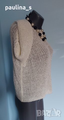 Луксозен кроп пуловер "Dilvin" knit / голям размер , снимка 3 - Блузи с дълъг ръкав и пуловери - 42765644