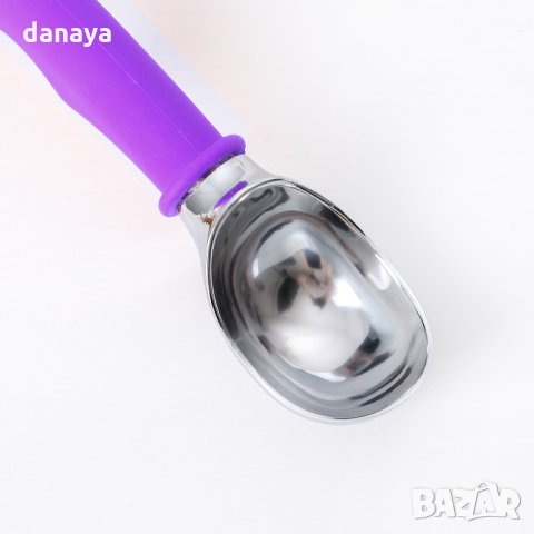 1969 Лъжица за сладолед с ергономична дръжка, 18cm, снимка 4 - Аксесоари за кухня - 31949745