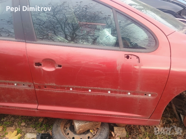 Предна дясна врата Peugeot 207 (2006-2015, Пежо 207, снимка 3 - Части - 52549923