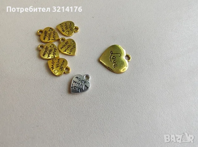 Висулка бижу - Сърце, Сърчице , снимка 4 - Други - 55816688