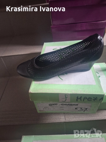 нови обувки естествена кожа платформа , снимка 3 - Дамски ежедневни обувки - 52806385
