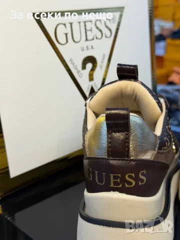 Guess Дамски Маратонки👟Дамски Спортни Обувки С Монограм и Платформа👟Кецове Код SK2162, снимка 2 - Маратонки - 56171158