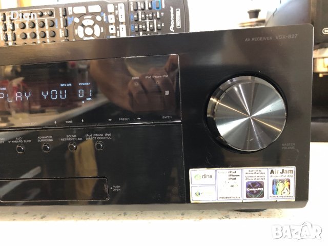 Pioneer VSX-827, снимка 3 - Ресийвъри, усилватели, смесителни пултове - 42734115