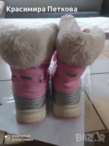 Детски ботушки, тип апрески 34 номер, снимка 4 - Детски боти и ботуши - 48326425
