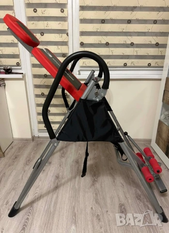 Инверсна лежанка, снимка 2 - Фитнес уреди - 53891773