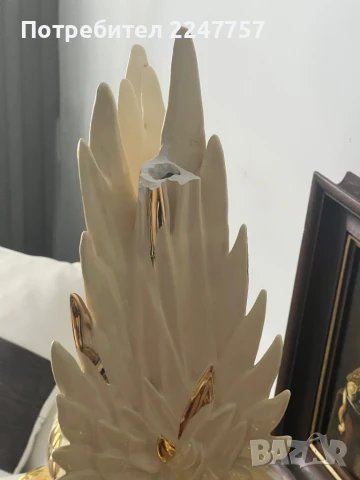 Огромен гълъб порцелан, снимка 12 - Антикварни и старинни предмети - 50913872