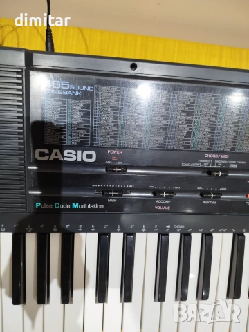 Синтезатор CASIO Tone Bank CT - 650, снимка 3 - Синтезатори - 55808414